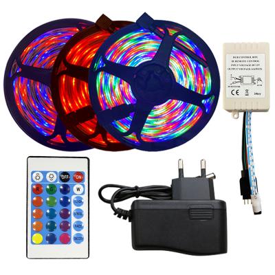 China LANDSCAPE 54 leds/m ip65 5m flexible smd 2835 color changing dc12v rgb neon backlight led strip light for bar christmas party for sale