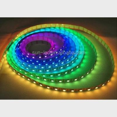 China LANDSCAPE IP66 rgb rgb dc5v waterproof ws2811 smart ws2812 led strip lights dream full color running changing color led strip for sale