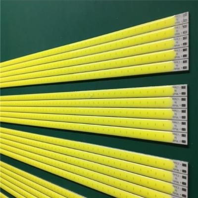 China Residential high brightness 10w 18w dc12v linear cob led strip rigid light bar for light box for sale