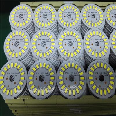 China High Brightness 9W Led Bulb PCB Round Aluminum PCB Led Board Smd 5730 LED Driver Circuit PCB Panel for sale