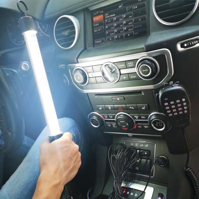 China LED Car Traffic Emergency Light Bar White Lighting Hazard Police Warning Flash Lamp HC-8w-WL White for sale