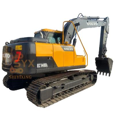 China 14 TON Second Hand Construction Equipment Crawler Used Volvo EC140D Excavators For Sale 0.8mÂ ³ for sale