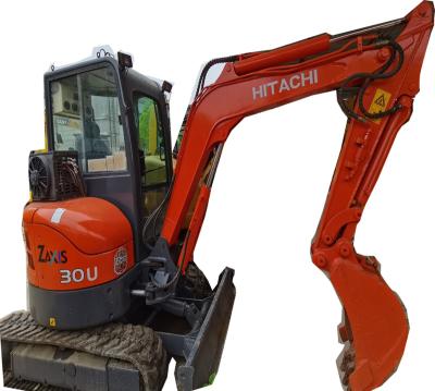 China Low Working Hours Second Hand Hitachi Zx30U Mini Zaxis 30 Small Digger Zx 30u Used Excavators For Sale for sale