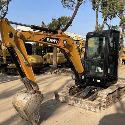 China Used MINI Land 35U 3.5TON Mobile Excavator Machine Used Excavators for SANY 0.11mÂ ³ for sale