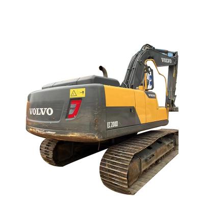 China USED ​​Construction VOLVO 200 Earth Moving Excavator Machine EC 200 Used Excavator 0.81 for sale