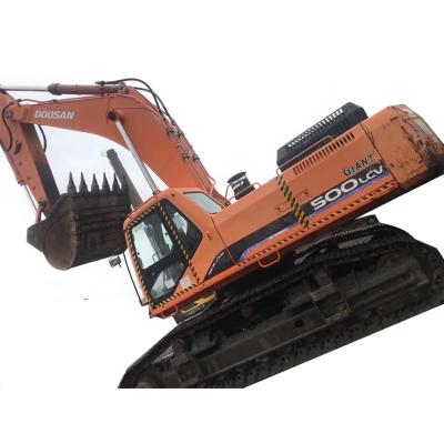 China Korea Used High Quality Doosan Excavators 500LCV Second Hand Crawler Excavators For Construction Works 2.4-3m™ ³ for sale