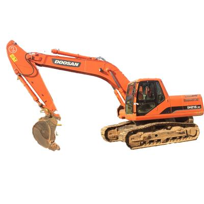 China South Korea Used Doosan DH215-9E Hydraulic Backhoe Crawler 21tons 22tons Used Doosan Excavators 0.86MÂ ³ for sale