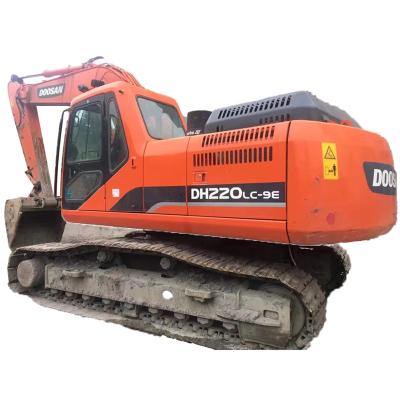 China Low price Doosan DH220LC-9e used excavator for sale hydraulic digger Korean Made excavator doosan 0.93-1MÂ used; ³ for sale