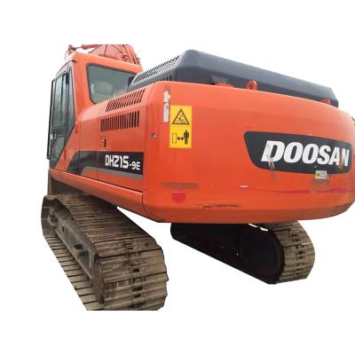 China Original doosan excavator used DH215-9E excavator second hand lower prices for sale 0.86MÂ ³ for sale