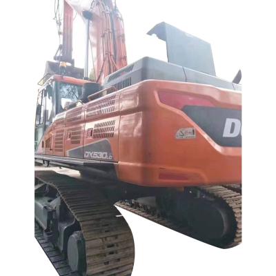 China New 90% Low Price Heavy Duty High Efficiency Used Excavator Doosan Dx 530lc 53 Ton 2.3mÂ ³ for sale