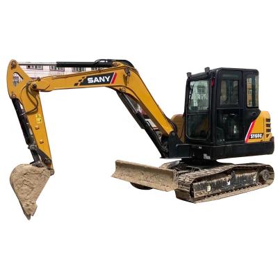 China Sell ​​Cheap 2022 Year New SANY SY60C Pro Product Crawler Mini Excavator 0.35CBM for sale