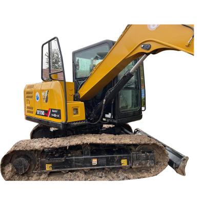 China 6700 Mm Almost New Used SANY SY75C Crawler Excavator Original Earth Moving Machine Used SANY SY75C Excavator for sale