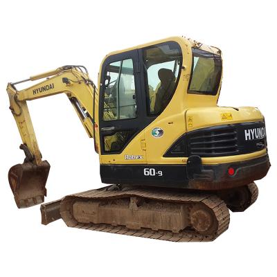 China Used High Quality Used Mini Digger 1 Excavator HYUNDAI60-9 Excavator for sale