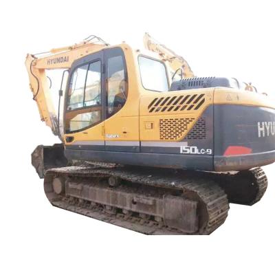 China New Used Excavator 90% Best Used Mini Excavator Price Hyundai 150-9 Second Hand 0.23-0.71mÂ ³ for sale