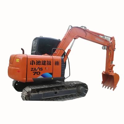 China Excellent Performance Original 7 Ton ZX 70 Japan Used Excavator Hitachi Zaxis 70 Mini Excavator ZX70 Diggers For Sale 0.5MÂ ³ for sale