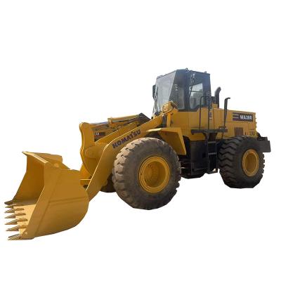 China Earthmoving machinery hot sale used KOMATSU wheel loader WA380-6 for sale/original painting used KOMATSU WA380 wheel loader second hand KOMATSU 380 for sale