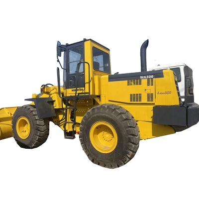 China Building Material Stores Japan Komatsu Used WA320 Wheel Loader For Sale In China, Komatsu Earth Moving Machine WA320 Loader for sale