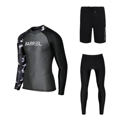 China Fashion Design Breathable Snorkeling Suit Men's Jellyfish Suit Split Long Sleeve Quick Dry Sunscreen Diving Suit for sale