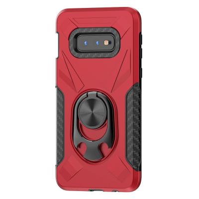 China Anti-drop For Samsung Galaxy S10e Bottle Opener Case, Kickstand S10e Back Case With Magnetic Car Mount Holder Kickstand Defender Case for sale