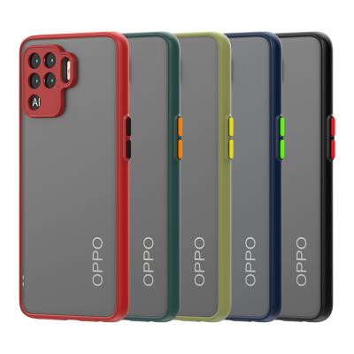 China Anti-fall good prices translucent hard cell phone case back cover for OPPO REALME 8I cases, for OPPO REALME 8I back cover for sale