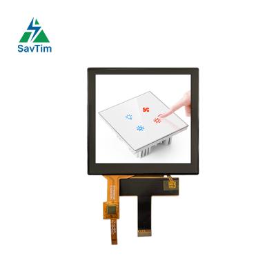 China Square High Brightness 3.95 Inch 480*480 Narrow Bezel IPS TFT LCD Interface With Capacitive Touch Screen For Smart Home 3.95 Inch for sale