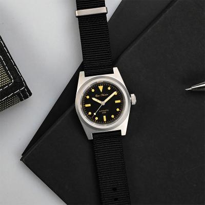 China Rts San Martin 38mm NH35 20atm High Quality Full Sparkle Classic Military Mechanical Automatic Dial Luminous Calendar Diver Watch For Sale for sale