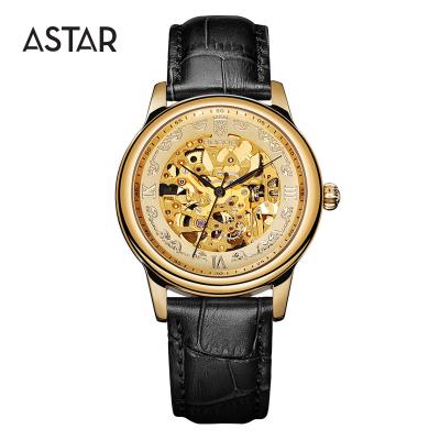 China Automatic date read to ship high quality tock miyota 8N24 skeleton movement IP plating stainless steel men's automatic mechanical watch for sale for sale