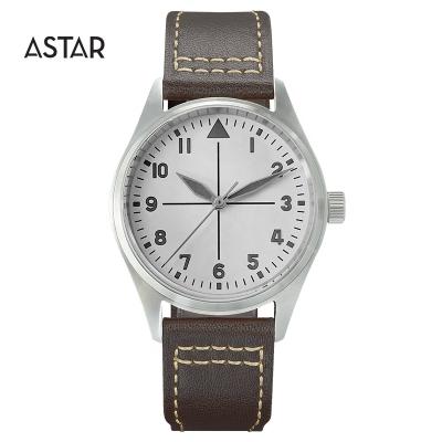 China 316L stainless steel pilot c3 20atm japan nh35 movement automatic mechanical men's watch high quality luminous automatic date custom logo 1pcs for sale