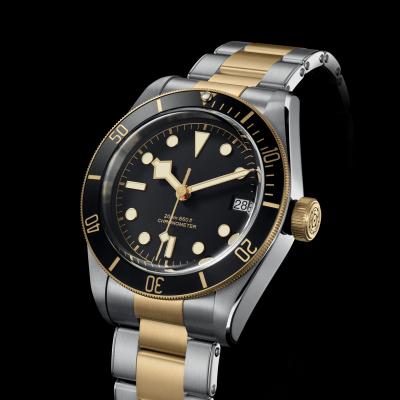 China high quality dome 20atm nh35 moq custom logo date low automatic mechanical dive diver all 316L stainless steel watch man for sale for sale