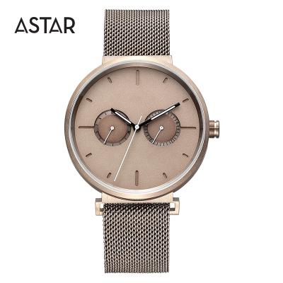 China Wholesale custom made high quality automatic quartz movement Japan minimalist logo date watch multifunctional genuine leather woman for sale for sale