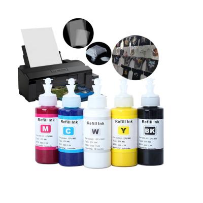 China A3 A4 PET film bulk brand dtf ink for epson DTF ink-L1800 printing ink L1800 4720 transfer i3200 1390 printing ink for sale