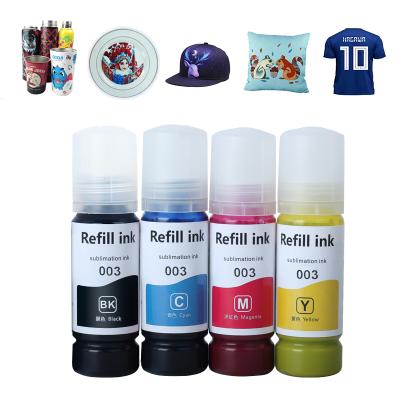 China sublimation ink used for Epson L Series Heat Press Transfer EcoTank Printer Sublimation Ink 100ml Sublimation Ink for sale