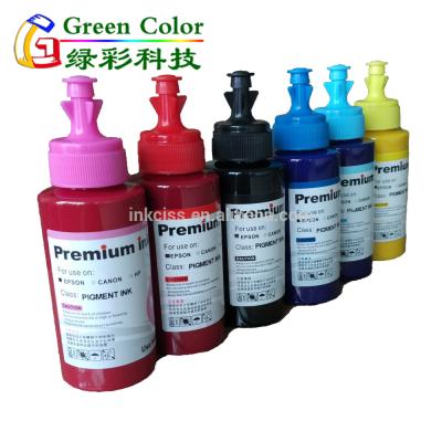 China Environmental friendly ink water based dye UV printing ink for universal epson pigment ink for photo paper for sale