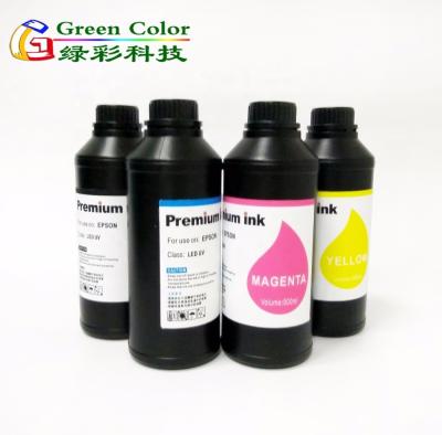 China 100% compatible high quality 500ML UV ink for Epson DX5 DX7 DX8 V540 TX800 XP600 printhead for sale