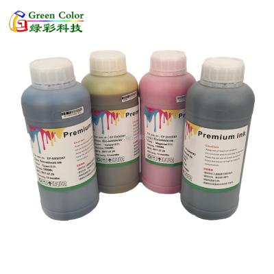 China Bright green color eco solvent ink for Mimaki for Mutoh for Epson DX5 DX6 DX7 5113 1390 for sale