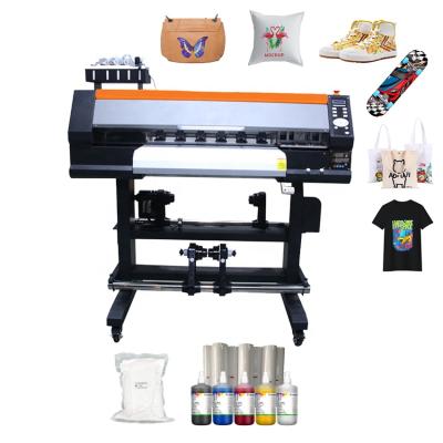 China White Easy Use CMYK Pet Film Printer Machine For Cotton Leather Shoes T-shirt Printing Machine for sale