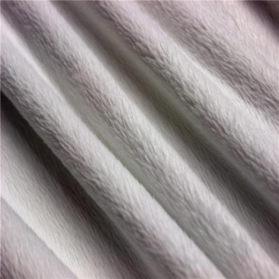 Cina Strizzacervelli - larghezza resistente del tessuto 1.5m~2.0m di Minky Velboa per la coperta in vendita