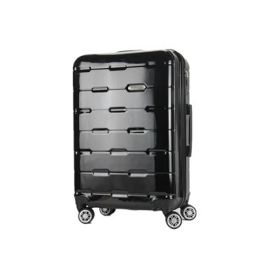 China Professional Manufacturing 360 Degree ABS Universal Rolls 210d Polyester Lining ABS+PC Traveling Luggage for sale