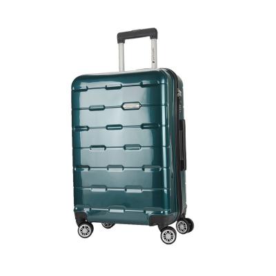 China ABS factory wholesale women men spinner rolls 20 inch rideable luggage for sale