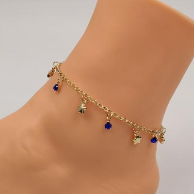 China Cheap Mixed Random Assorted Cute Anklet Pendant Wrist Charm Bracelet Stock Anklet Chain Jewelry Made In Yiwu China for sale