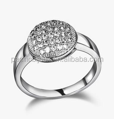 China Hyperbola Platinum Ring Micro Pave CZ Ring Zirconia Discount Jewelry Free Shipping Ring for sale