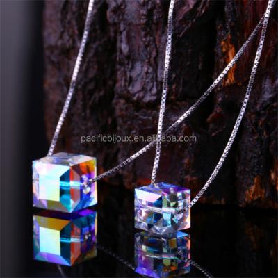 China Austria Cute Crystal Austrian Crystal Jewelery Necklace Bling Bling Necklace for sale