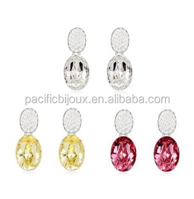 China CLASSIC yellow earring jewelry factory Yiwu Canton jewelry supplier joias china semi jewelry earring for sale