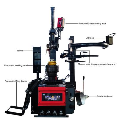 China Car Tire Repairing New W-8860 Touchless Upgrade Heavy Duty Truck Tire Changer Machine 10