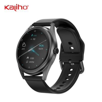 China 1.28 polegadas de tela redonda Homens Smart Watch à prova d'água Full Touch V5 Suporte Assistente de voz à venda