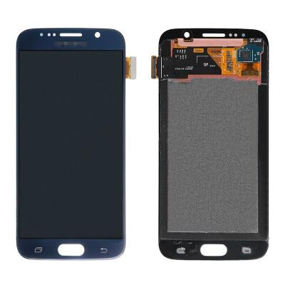 China For  Galaxy S6 SM-G920/G920A/G920P/G920R4/G920T/G920F LCD Screen and Digitizer Assembly - Blue - Grade A+ for sale