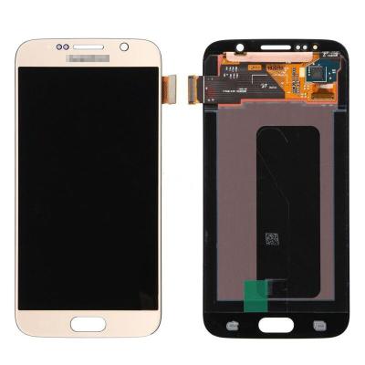 China For OEM  Galaxy S6 SM-G920/G920A/G920P/G920R4/G920T/G920F LCD Screen and Digitizer Assembly - Gold - Grade A+ for sale