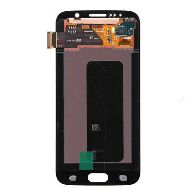 China For OEM  Galaxy S6 SM-G920/G920A/G920P/G920R4/G920T/G920F Complete LCD Display - Gold - Grade A for sale