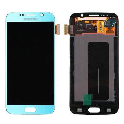 China For OEM  Galaxy S6 SM-G920/G920A/G920P/G920R4/G920T/G920F LCD Screen and Digitizer Assembly - Blue - Grade A+ for sale