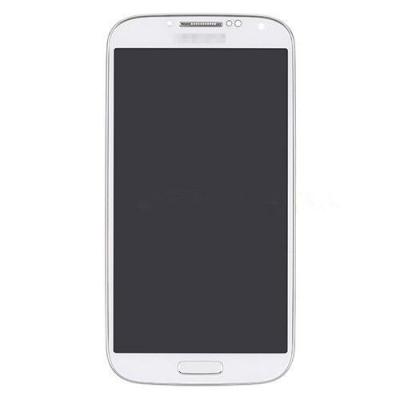 China For OEM  Galaxy S4 GT-I9500 LCD Screen and Digitizer Assembly with Front Housing - White - Grade A for sale